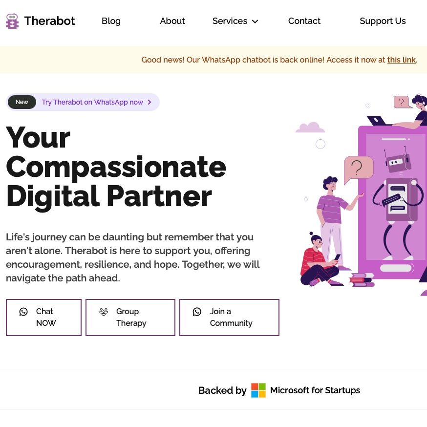 therabot chabot ias psychiatry mental health